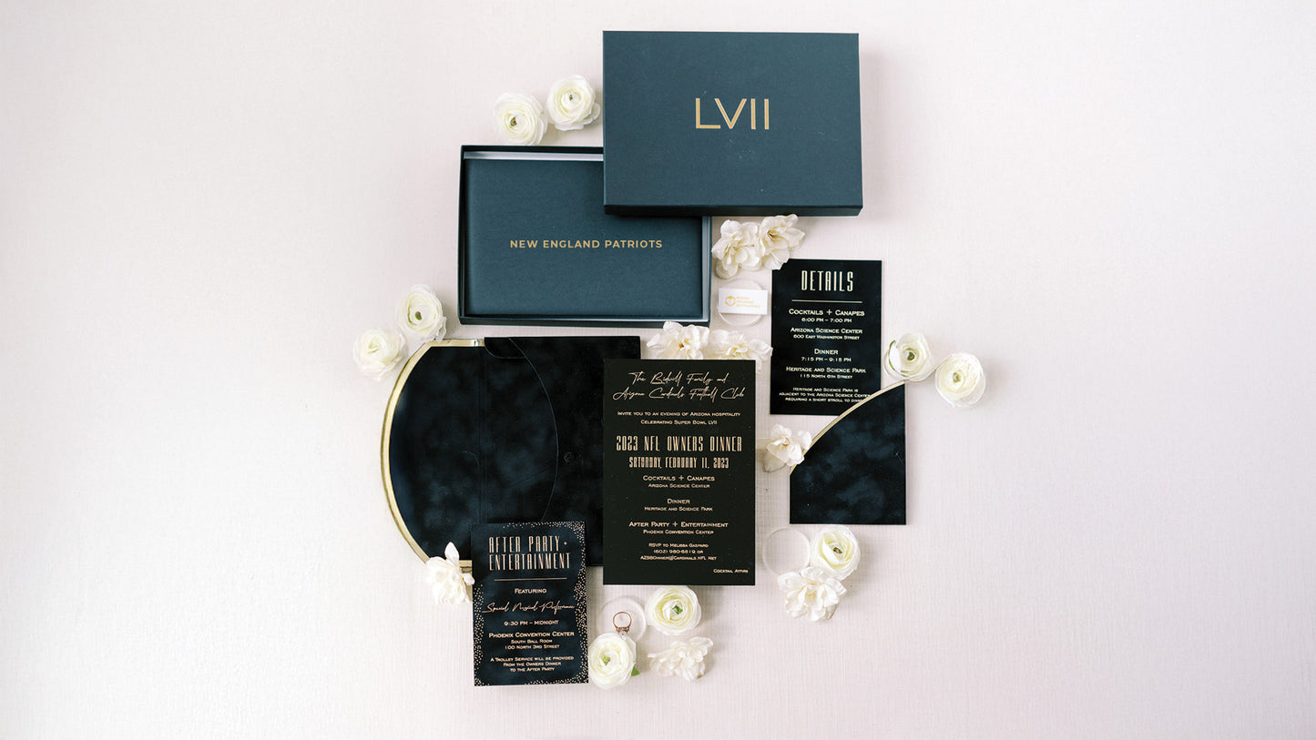 Custom Luxury Event Invitations