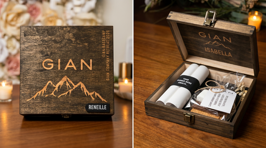 Custom Wooden Company Retreat Box