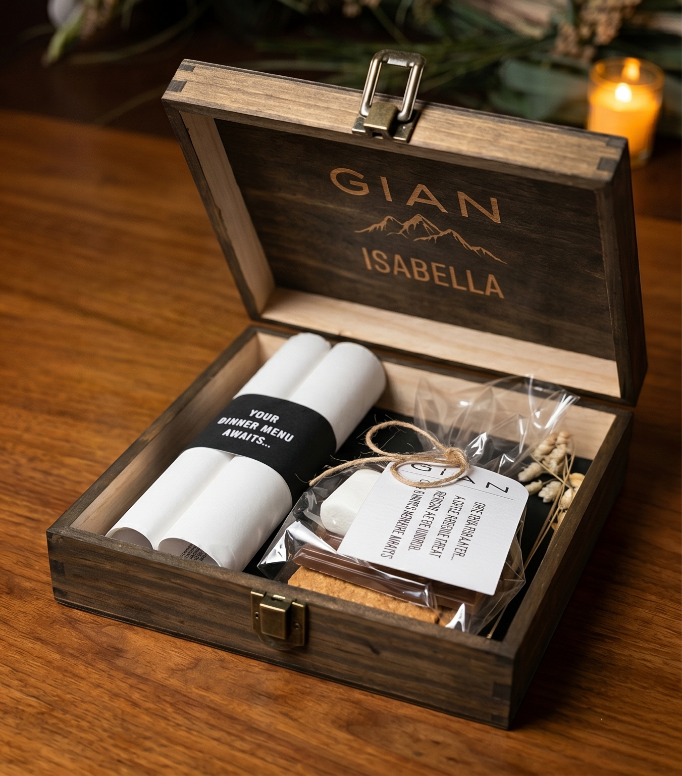 Custom Wooden Company Retreat Box